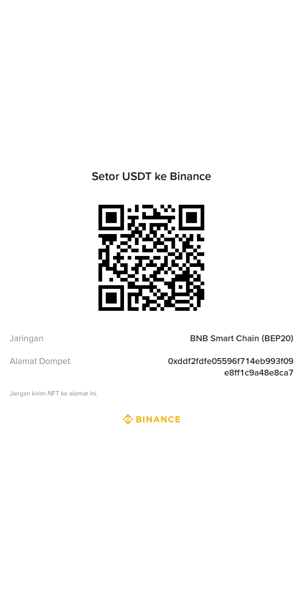 Binance QR Code
